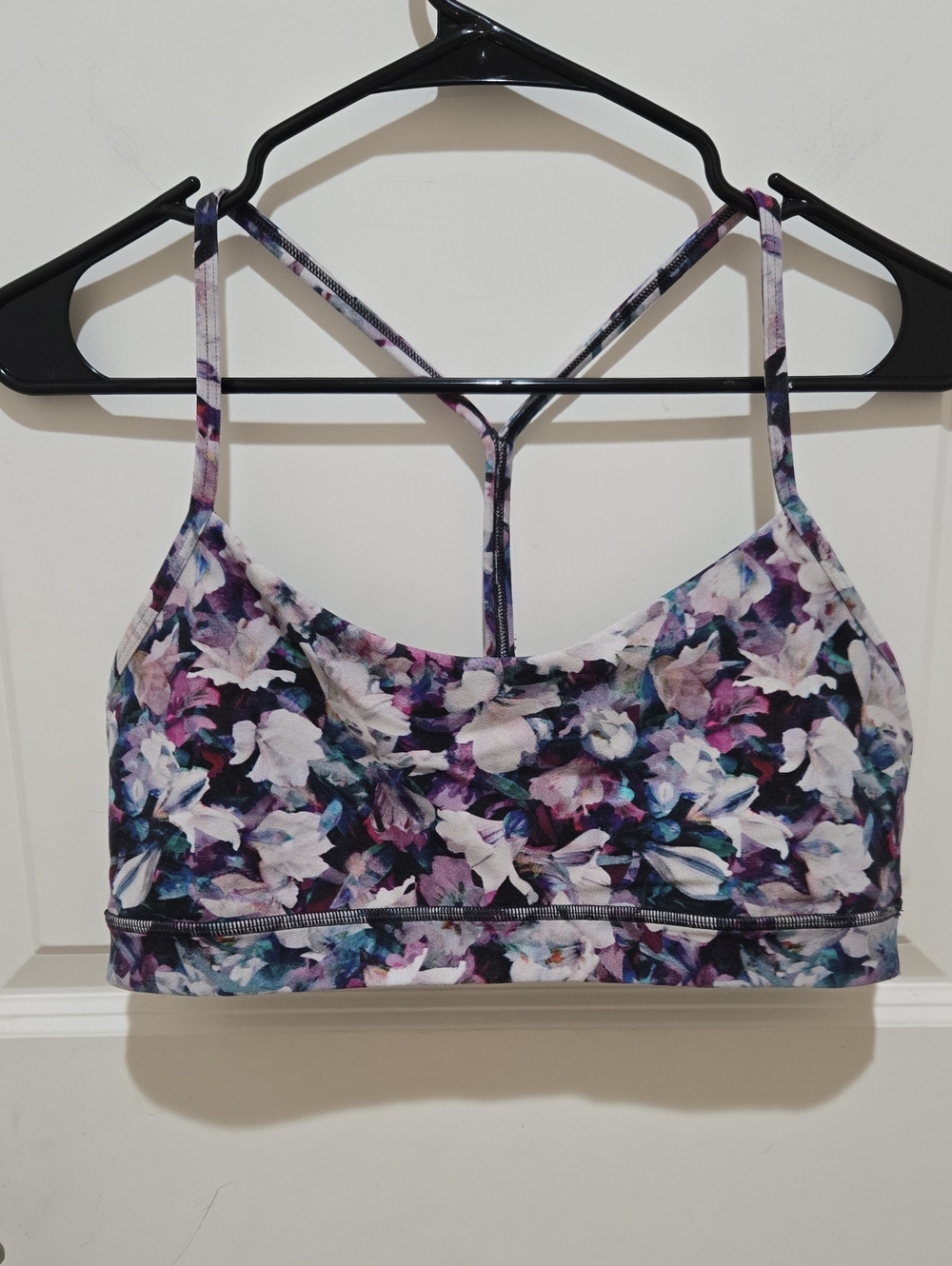 lululemon athletica Floral Strappy Sports Bra